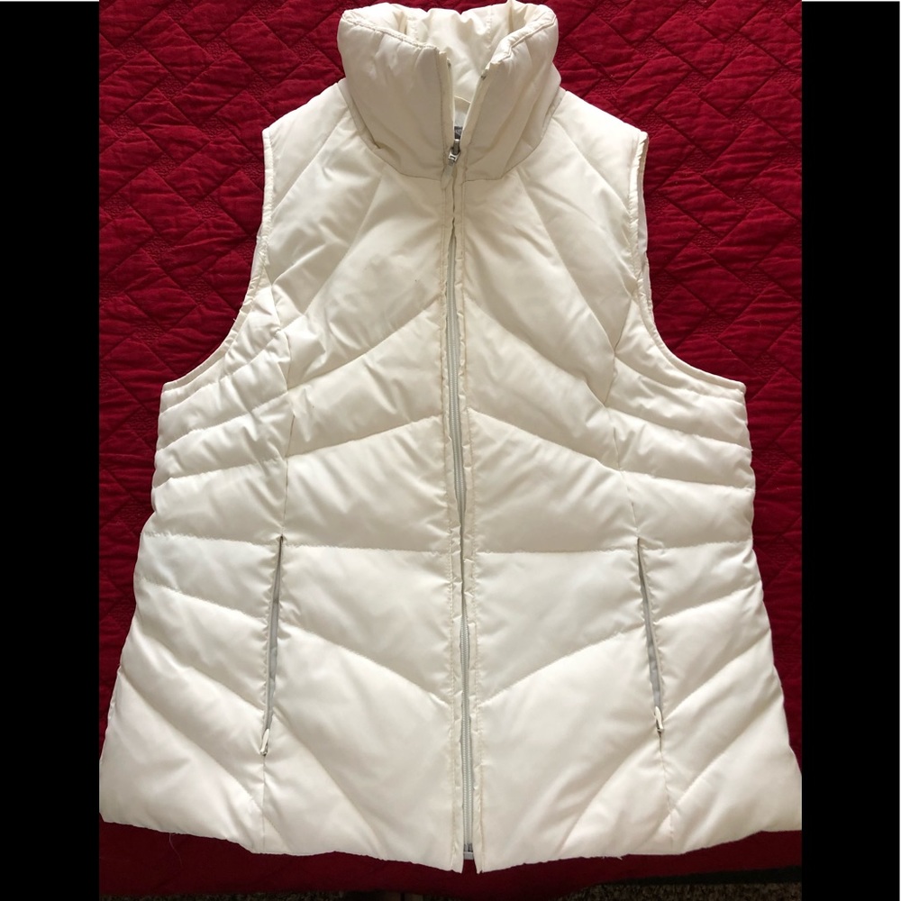 Kenneth Cole Reaction Down Puffer Vest - White S